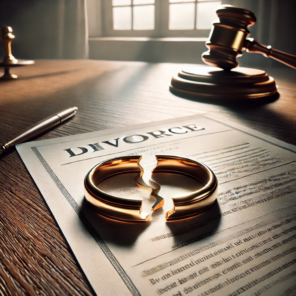When Marriage Ends, the Law Begins – A Look into Divorce Procedures 1 a divorce papers with a broken ring on it