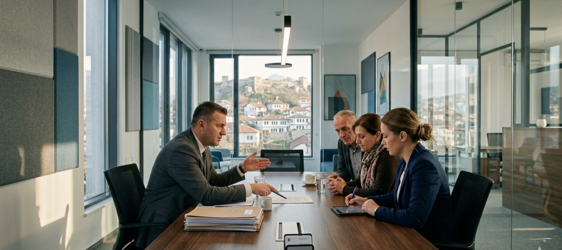 First legal consultation with Hoxha & Associates in Prizren
