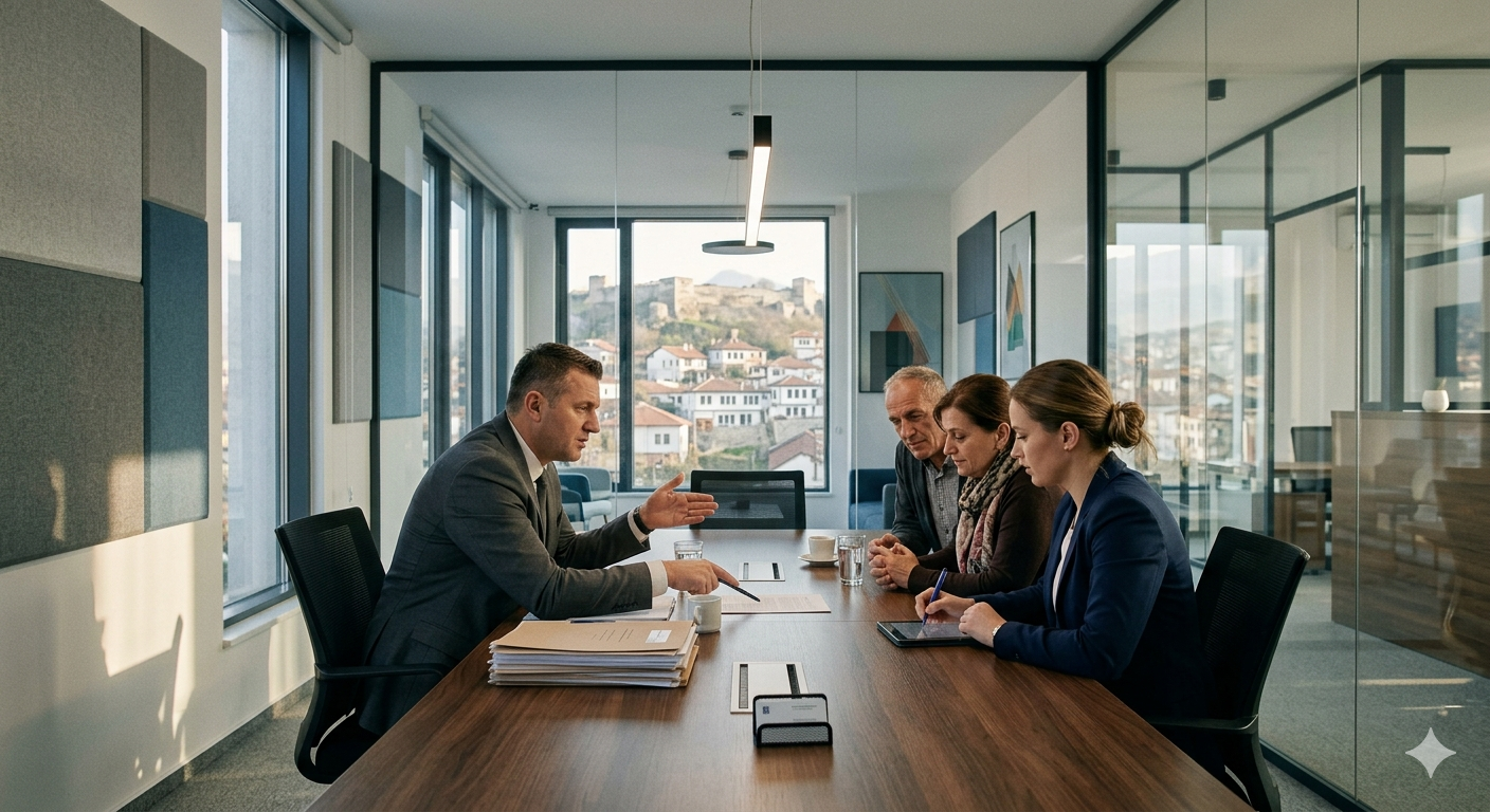 First legal consultation with Hoxha & Associates in Prizren